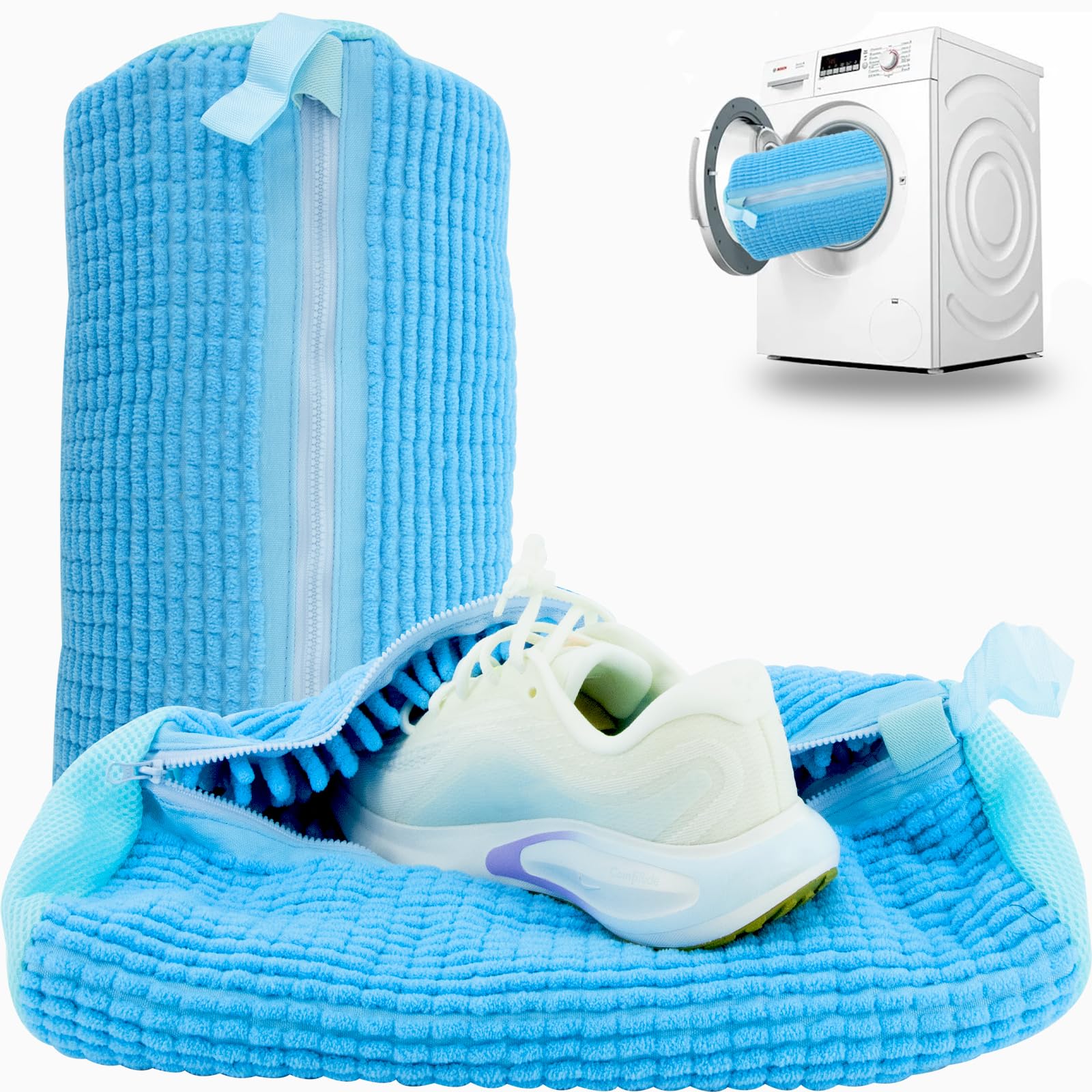 Sneaker Care - 1/2/3 قطع أكياس غسيل أحذية قابلة