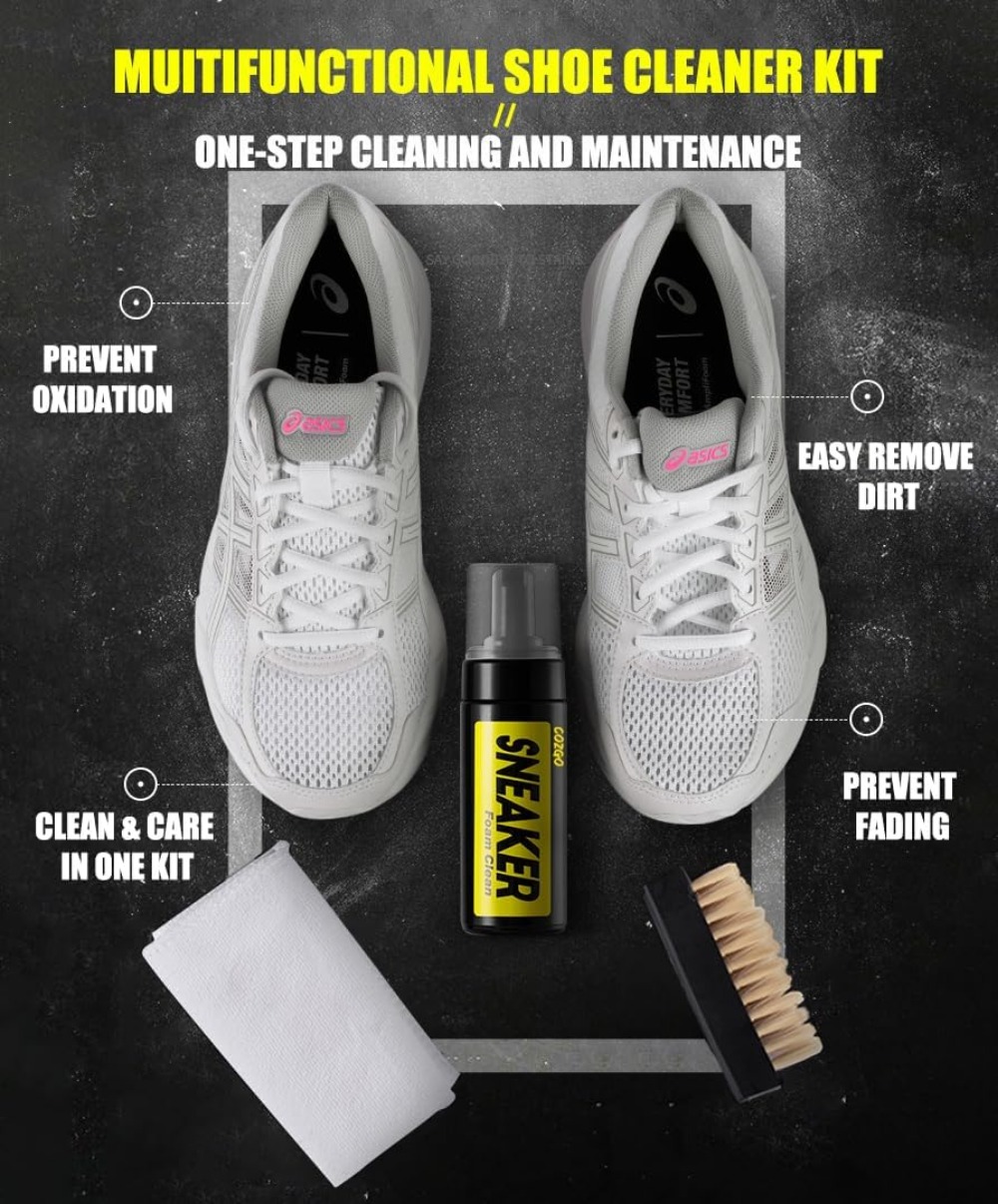 طقم تنظيف الأحذية الرياضية، من - مراجعة Sneaker Cleaner وسعره