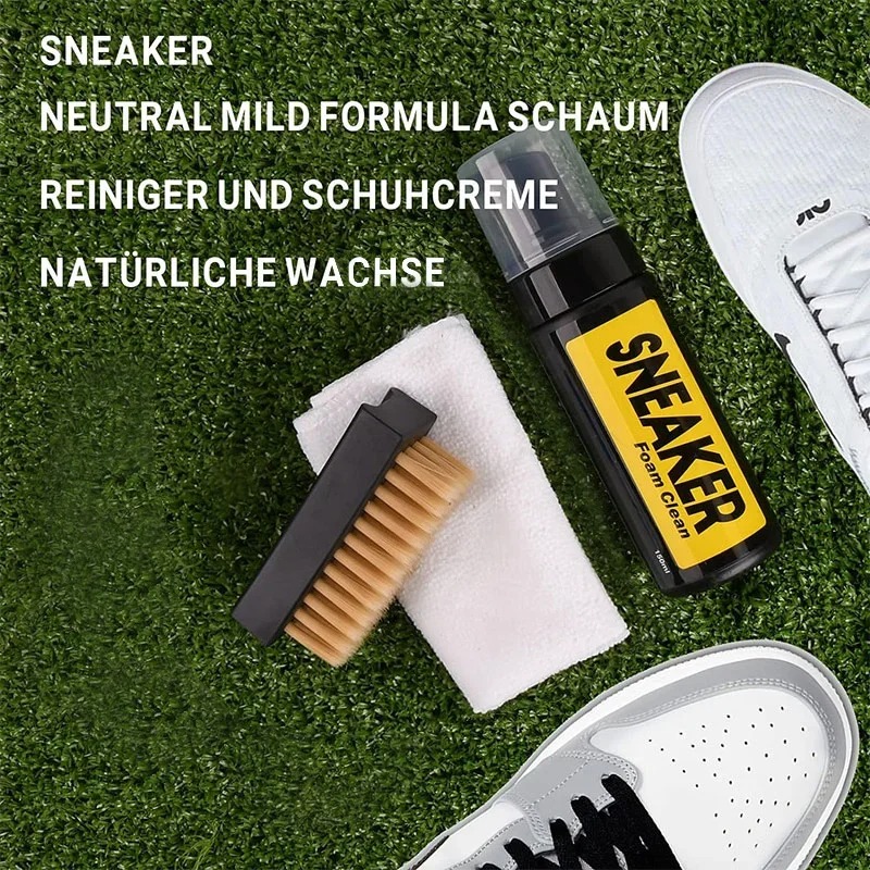 مجموعة أدوات تنظيف رغوة الأحذي - مراجعة Sneaker Cleaner وسعره