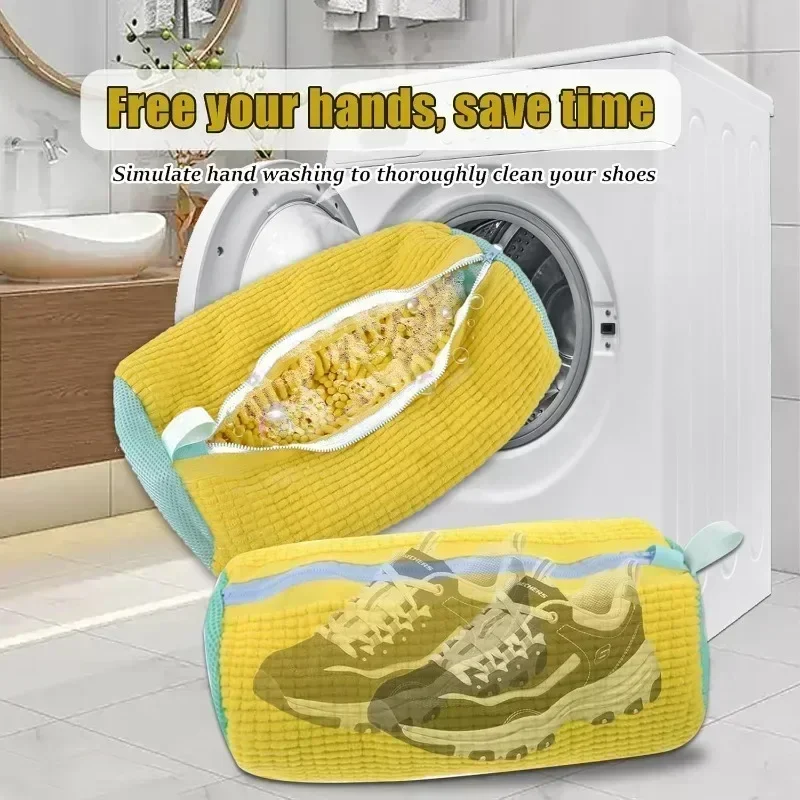 حقيبة غسيل الأحذية لآلة الغسيل - مراجعة Sneaker Cleaner وسعره