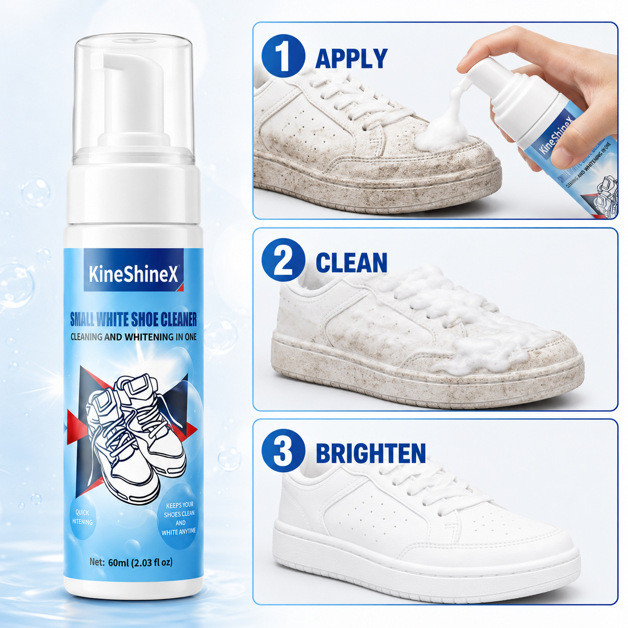مجموعة تنظيف الأحذية من جيهين، - مراجعة Sneaker Cleaner وسعره