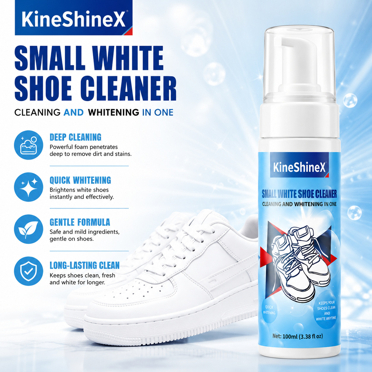 مجموعة تنظيف الأحذية من جيهين، - مراجعة Sneaker Cleaner وسعره